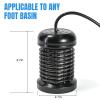12PCS Arrays for Ionic Foot Bath Detox Machine, Replacement Array each with 10 Stainless Steel Coils Double Layered + 6.35mm Adapter for Home Massage Beauty Salon Ionic Foot Spa view 2