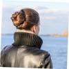 Beaupretty Crystal Hair Bun Maker Simple Donut Hair Holder for Women Elegant Updo Accessory Easy to Use Beaded Design view 3