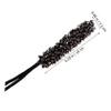 Beaupretty Crystal Hair Bun Maker Simple Donut Hair Holder for Women Elegant Updo Accessory Easy to Use Beaded Design view 4