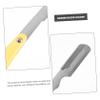 HONITANO Barber Razor Blades Holder for Men Manual Shaving Stand Lightweight and Multi Purpose Design for Beard and Eyebrow Grooming present for Him view 3