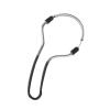 Face Hair Remover Spring Tool for Women - Portable Manual Chin Upper Lip Hair Removal - Stainless Steel - Black view 3