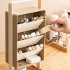 Adrosstoller Makeup Brush Organizers Stationeries Holder Cosmetic Container Home Office Desktop Decorations Shelf Pen Holder Shelf view 3