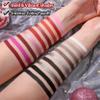 Black Red Goth Smokey Eyeshadow Palette Makeup-18 Colors Gray Silver Pink Burgundy Matte Shimmer Metallic Dark Eye Shadow Pallet for Christmas Halloween Clown Vampire Joker SFX Cosplay Costume Make Up view 3