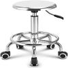 PPXCZZ Rolling Stool with Wheels, Heavy Duty Adjustable Hydraulic Swivel Chair for Salon, Medical, Lab, Tattoo Workbench view 1