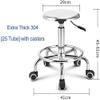 PPXCZZ Rolling Stool with Wheels, Heavy Duty Adjustable Hydraulic Swivel Chair for Salon, Medical, Lab, Tattoo Workbench view 2