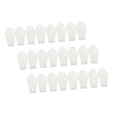 GALPADA 12 Pairs White Cotton Moisturizing Gloves for Dry Hands Overnight Hydrating Treatment Gloves for Work and Gardening