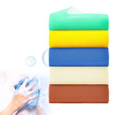 African Exfoliating Net, 2025 New African Long Net Bath Sponge, Durable Exfoliating Shower Body Scrubber Back Scrubber for Deep Cleansing, Lightweight Bath Mesh Towel for Shower (Colorful-A)