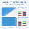 African Exfoliating Net, 2025 New African Long Net Bath Sponge, Durable Exfoliating Shower Body Scrubber Back Scrubber for Deep Cleansing, Lightweight Bath Mesh Towel for Shower (Colorful-A) view 2