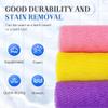 African Exfoliating Net, 2025 New African Long Net Bath Sponge, Durable Exfoliating Shower Body Scrubber Back Scrubber for Deep Cleansing, Lightweight Bath Mesh Towel for Shower (Colorful-A) view 3