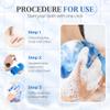 African Exfoliating Net, 2025 New African Long Net Bath Sponge, Durable Exfoliating Shower Body Scrubber Back Scrubber for Deep Cleansing, Lightweight Bath Mesh Towel for Shower (Colorful-A) view 4