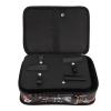 Barber Carrying Case | Stylist Tool Organizer for Scissors/Combs/Hair Clippers | Large Capacity & Sturdy ABS + PU + Canvas Material | Multifunction Travel Bag view 1