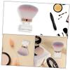 Beaupretty 2pcs Mushroom Head Paint Brush for Nail Dust Removal Soft Bristle Fingernail Brush for Manicure Supplies view 3