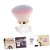 Beaupretty 2pcs Mushroom Head Paint Brush for Nail Dust Removal Soft Bristle Fingernail Brush for Manicure Supplies view 4