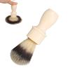 Men Shaving Brush | Ergonomic Composite Handle & Soft Synthetic Hair | Face Grooming Tool for Home/Travel/Salon | Long - lasting & Skin - Friendly view 3