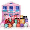 Christams Advent Calnedar, Pink Mom Gift for Hoilday, Beauty Advent Calendar for Daughter Girls, Christmas 24Day Countdown Calendar, Bath Set with Bath Bomb Hand Cream Body Lotion Christmas Sock view 1