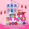 Christams Advent Calnedar, Pink Mom Gift for Hoilday, Beauty Advent Calendar for Daughter Girls, Christmas 24Day Countdown Calendar, Bath Set with Bath Bomb Hand Cream Body Lotion Christmas Sock view 2