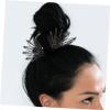 CALLARON Hair Bun Maker Clip Decorative Twisted Hair Accessory for All Hairstyles Flexible Design for Daily Wear Exercise present for Birthdays Holidays view 4