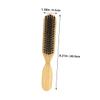 Beard Brush for Men with Ergonomic Handle Boar Bristle Hair Brush for Beard Grooming Smoothing and Thick Hair Precision Styling Comb for Neat Appearance view 2