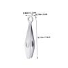 Alipis 2Pcs Tweezers Compact Culinary Tweezers for Efficient Hair Removal From Goose Chicken Kitchen Tool for Plating Food Preparation view 2