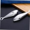 Alipis 2Pcs Tweezers Compact Culinary Tweezers for Efficient Hair Removal From Goose Chicken Kitchen Tool for Plating Food Preparation view 3
