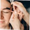 DEARMAMY 3pcs Professional Eyebrow Tweezers Comb Stainless Steel Makeup Tools for Women Easy to Use view 4