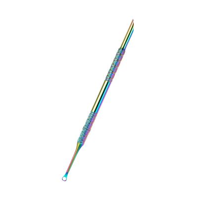 Double Ended Cuticle Remover Cuticle Pusher Polishs Remover Stainless Steel Cuticle Care Tool For Home Salon Use