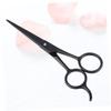 DOITOOL Beard Scissors for Men Stylish Eyebrow Trimmer Stainless Steel Hairdressing Scissors Beard Care Tool Compact Design view 4