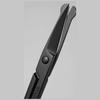 Nose Hair Scissor Stainless Steel Safety Nose Hair Scissors with Rounded Tip, Precision Facial Grooming Trimmer for Nose/Ear/Eyebrow/Moustache, Comfortable Grip, Easy Clean, Black Finish view 3