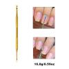 Double Ended Cuticle Remover Cuticle Pusher Polishs Remover Stainless Steel Cuticle Care Tool For Home Salon Use view 2