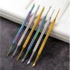 Double Ended Cuticle Remover Cuticle Pusher Polishs Remover Stainless Steel Cuticle Care Tool For Home Salon Use view 4