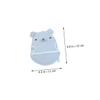 BESPORTBLE 3Pcs Cartoon Animals Bathing Scrubbers Portable Exfoliating Gloves for Bath Supplies Soft Body Rubbing Mitts for Gentle Skin Care view 2