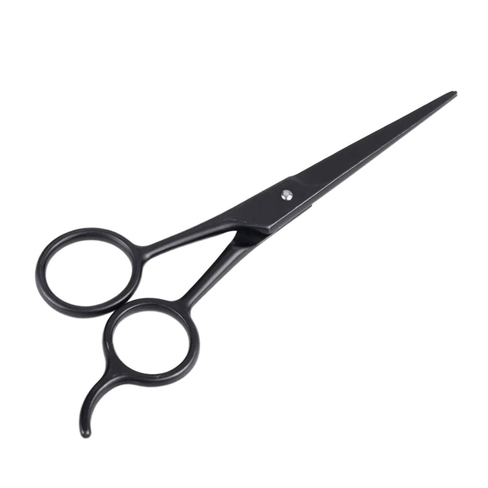 Uonlytech Stainless Steel Eyebrow Trimmer for Men Beard Scissors Hairdressing Scissors Beard Care Accessory