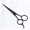 Uonlytech Stainless Steel Eyebrow Trimmer for Men Beard Scissors Hairdressing Scissors Beard Care Accessory view 3