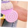 Beavorty 2Pcs Lollipop Shaped Foot Care Scrubber Pumice Stone Dead Skin Remover Tool for Smooth Feet Lightweight Exfoliating Rubbing Tool Mixed Color Foot Rubbing Tool view 2