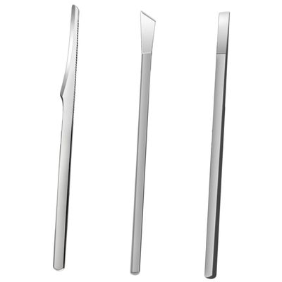 DECORNIJIA Professional Pedicure Set 3pcs Stainless Steel Foot Care Tools for Ingrown Toenail Callus Removal for Men Women Portable Nail Trimmer Kit Ergonomic Design