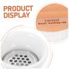 Beaupretty Multi-function Nail Art Cup Ceramic Brush Rinser for Salon Use Quick Durable Cleaning Mini Bowl with Strainer Nail Glitter and Brush Cleaning view 3