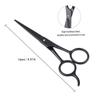 DOITOOL Men Beard and Eyebrow Trimmer Hair Cutting Tools Stainless Steel Scissors Grooming Kit view 2