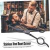 DOITOOL Men Beard and Eyebrow Trimmer Hair Cutting Tools Stainless Steel Scissors Grooming Kit view 4