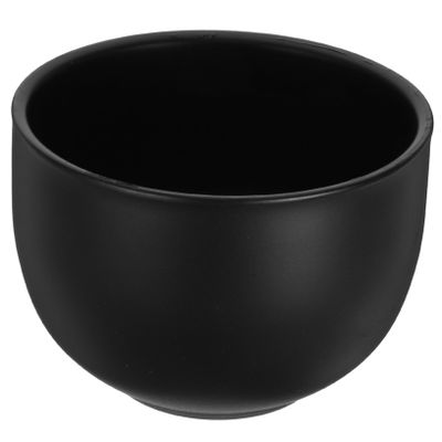 VINTORKY Men Shaving Bowl Small Shaving Container for Barbers Durable Matte Soap Bowl with Deep Design for Rich Foaming Lightweight and Portable Tool