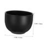 VINTORKY Men Shaving Bowl Small Shaving Container for Barbers Durable Matte Soap Bowl with Deep Design for Rich Foaming Lightweight and Portable Tool view 2