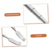 FRCOLOR Stainless Steel Blackhead Shovel Facial Brush for Skin Cleansing Pore Extractor Tool Nose Scraper Skincare Tool view 3