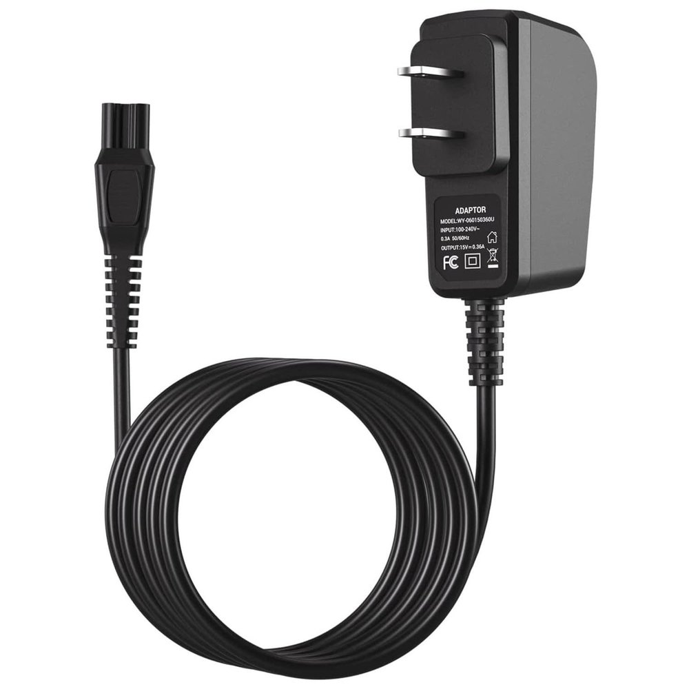 15V Shaver Charger Cord FitCompatible For Norelco HQ8505 9000 7000 5000 3000 Series Mg7750 Mg7790 Electric Shaver,Aquatec,Arcitec(Us)