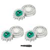 SH60/72 Replacement Head Blades Series 6000 Compatible with Philips Norelco 6000 Replacement Blades,for Series 6000 Electric Shaver Razors S6880/81,S6850/85,S6810/82,With Cleaning Brush view 1