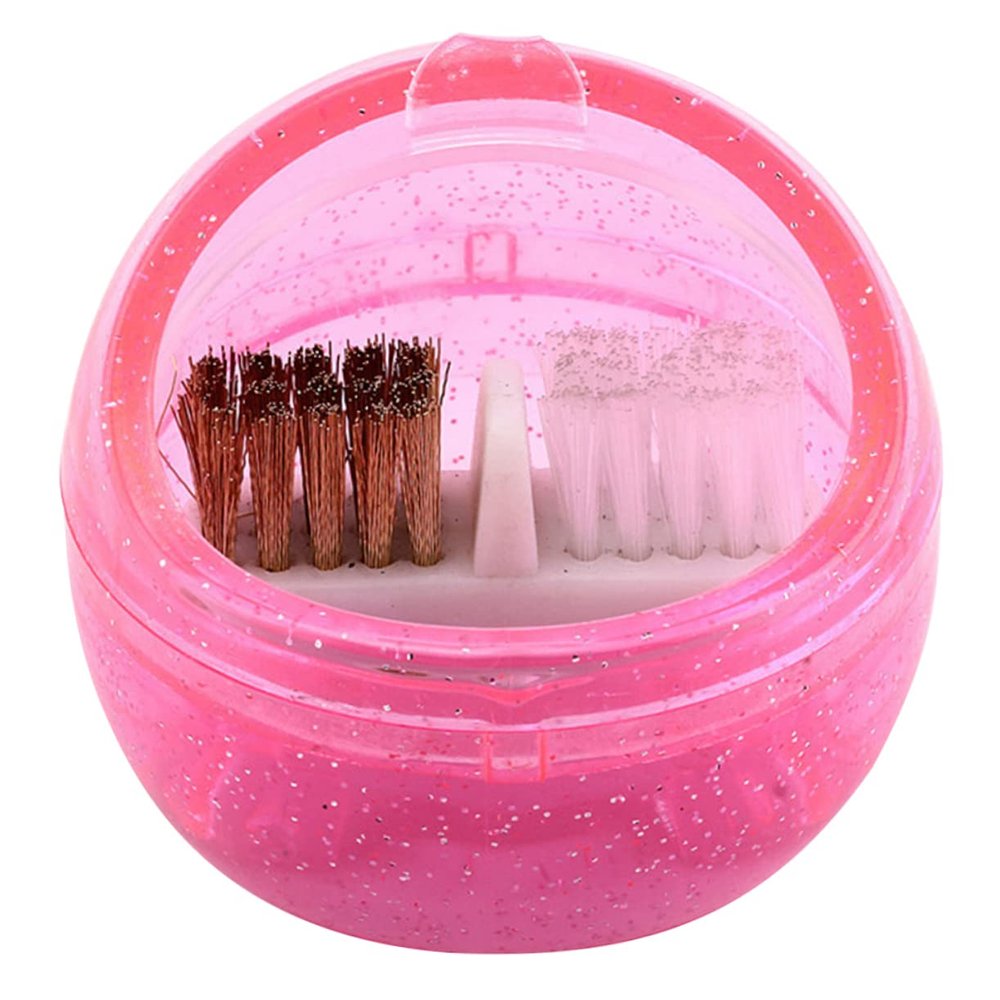 FOYTOKI 1pc Nail Drill Head Clean Brush for Nail Dust Removal Professional Manicure Tool with Sturdy Bristles for Home Salon Use for Beginners and present Giving