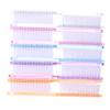 SHERCHPRY 10pcs Nail Cleaning Brush Set Long Handle Nail Brush Cleaner for Fingernails Non-irritating Bristles for Gentle Scrubbing view 1