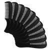 FOYTOKI 10-Piece Pocket Beard Combs Set for Men Mini Styling Comb Sturdy Plastic Easy Grooming Tools for Travel and Daily Use view 1