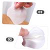 VALICLUD 1200Pcs Disposable Facial Pads Skin Friendly Makeup Remover Pads for Women Lightweight for Deep Cleansing and Exfoliating Travel Supplies view 3