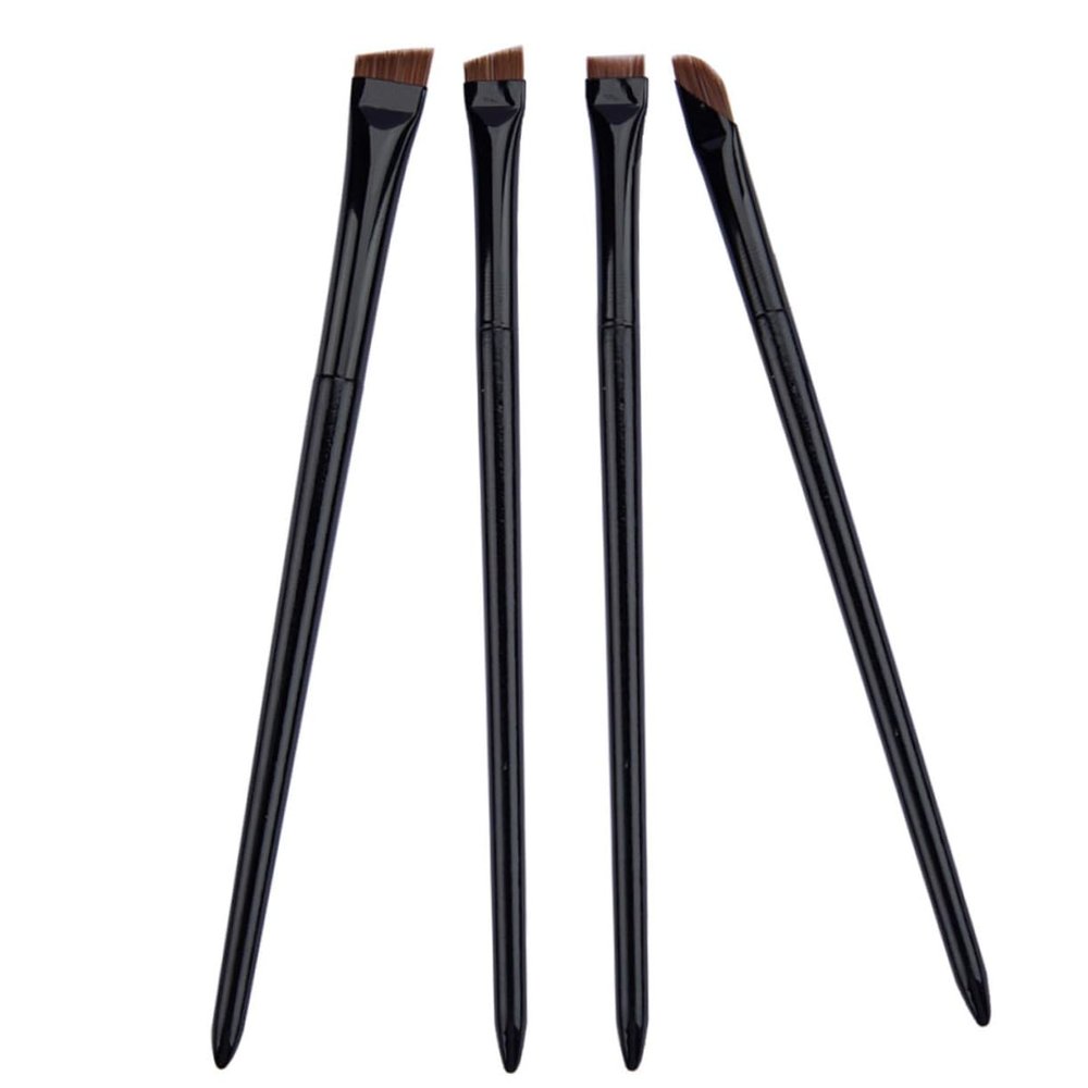 Beaupretty Flat Eyeliner Brush Set 1 Piece Angled Eyebrow Brush for Women Dual-use Cosmetic Eyeliner Concealer Tool for Eye Makeup Applications
