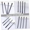 Beaupretty Flat Eyeliner Brush Set 1 Piece Angled Eyebrow Brush for Women Dual-use Cosmetic Eyeliner Concealer Tool for Eye Makeup Applications view 3