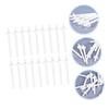 CALLARON 60pcs Nose Hair Removal Wax Sticks Facial Hair Removal Applicator Sticks for Women and Men Nostril Cleaning view 2